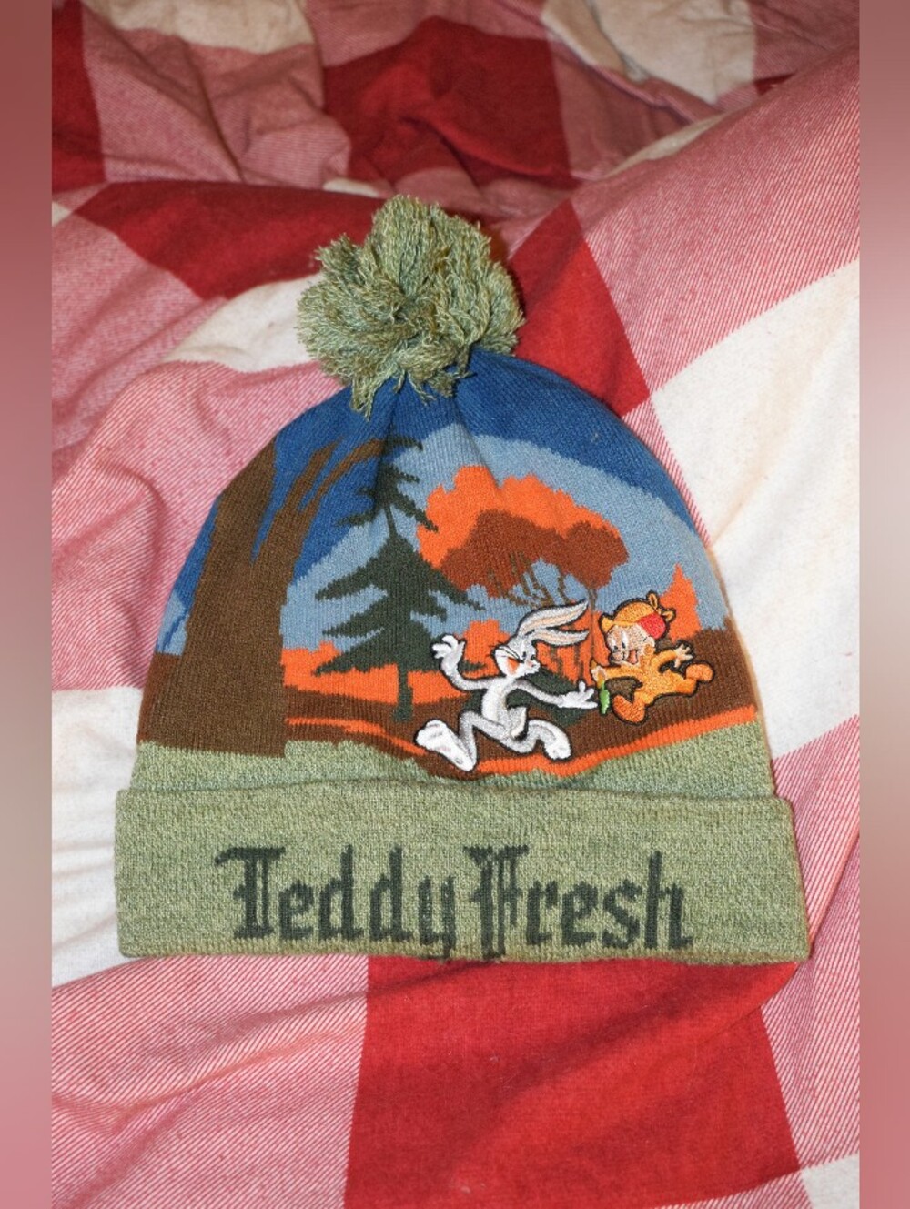 Teddy Fresh X Looney Tune Unisex Embroidered Beanie